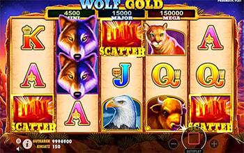 Wolf Gold Homepage